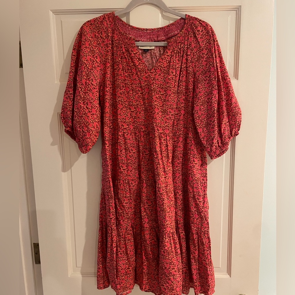 Universal Thread S Red Patterned Dress - image 1